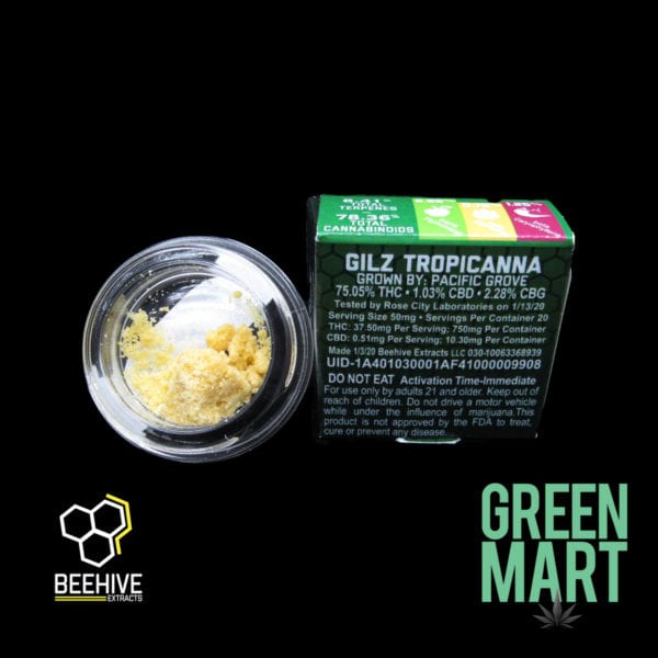 Beehive Extracts - Gilz Tropicanna Back