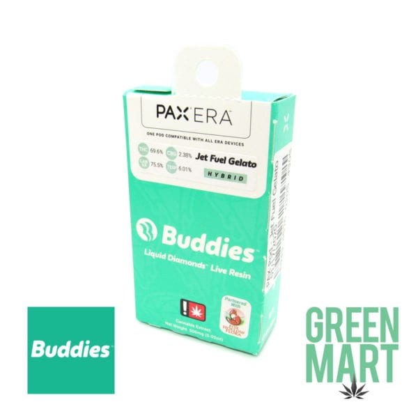 Buddies Pax Pod - Jet Fuel Gelato Front