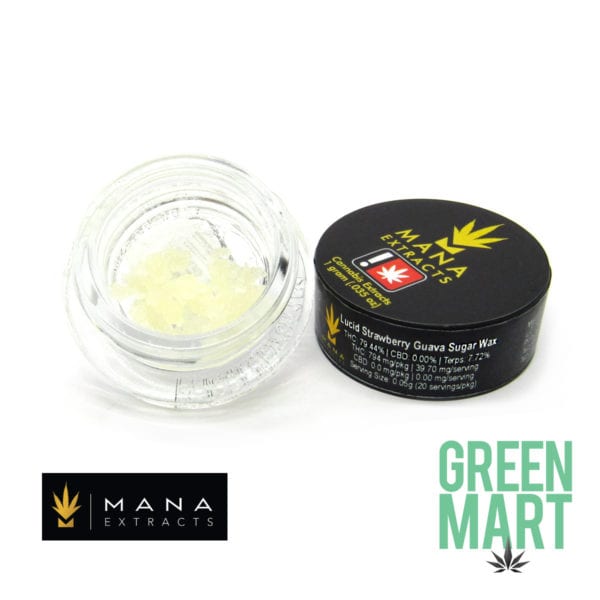 Mana Extracts - Lucid Strawberry Guava Sugar Wax