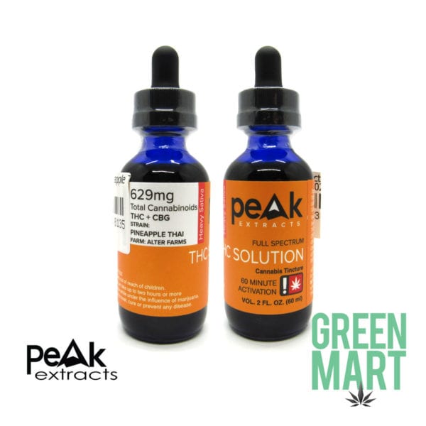 Peak Extracts Tinctures - Pineapple Thai