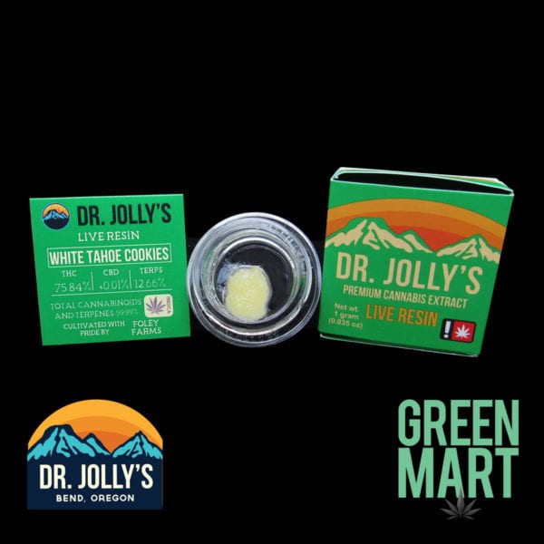 Dr. Jolly's - White Tahoe Cookies Front