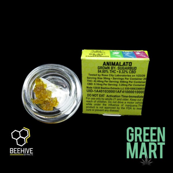 Beehive Extracts - Animalato Back