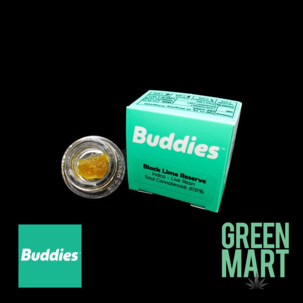 Buddies Brand Live Resin - Black Lime Reserve Front