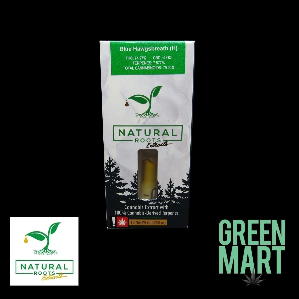 Natural Roots Extracts - Blue Hawgsbreath 1g