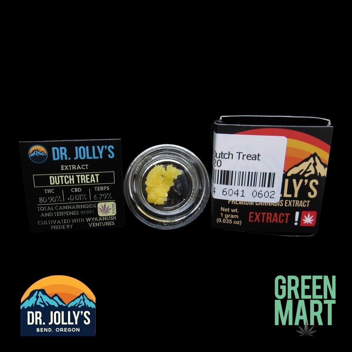 Dr. Jolly's Extracts - Dutch Treat Front