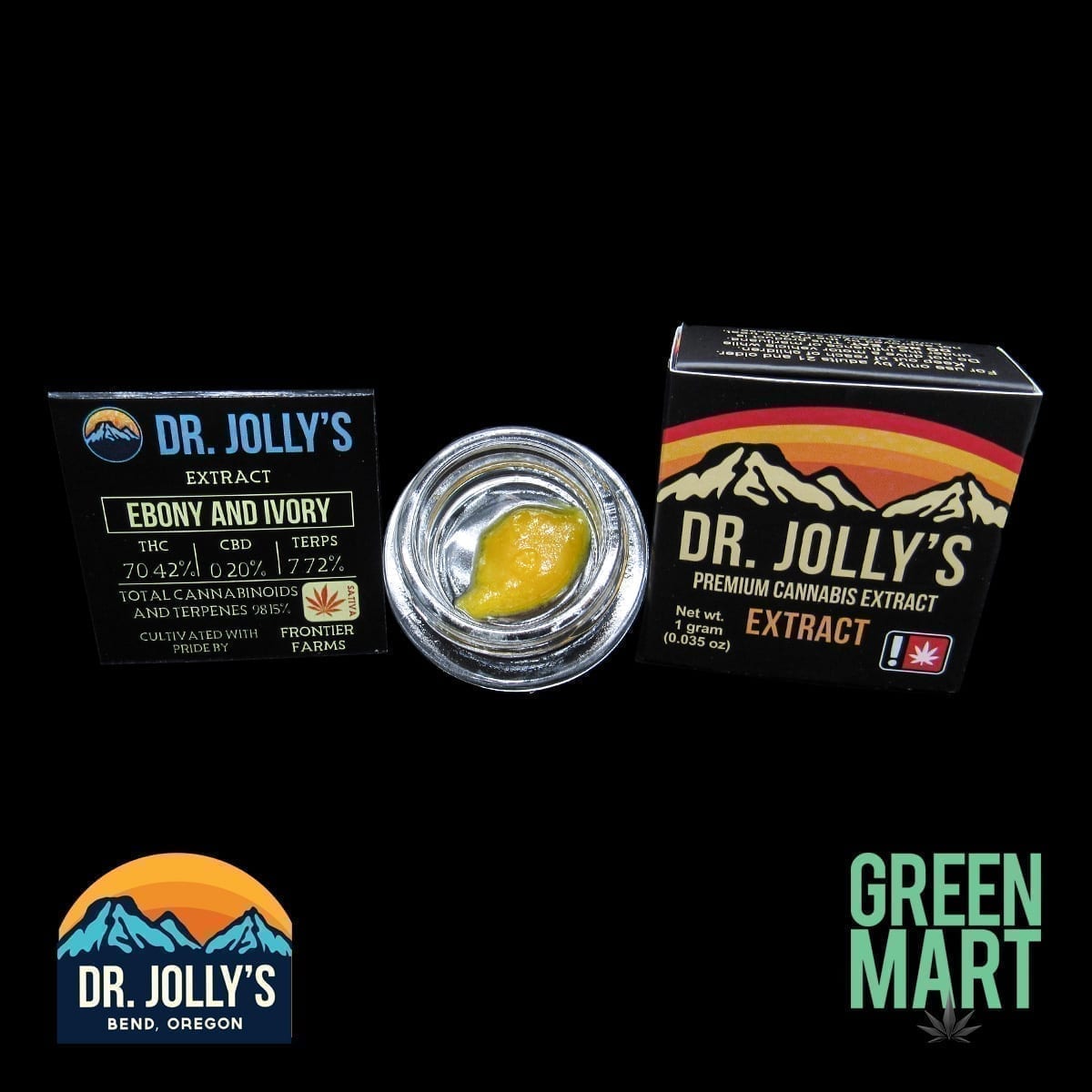 Dr. Jolly's Extracts - Ebony and Ivory Front