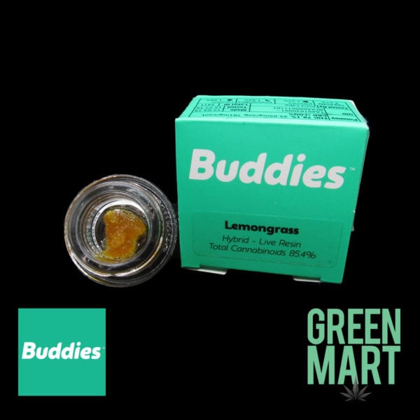 Buddies Brand Live Resin - Lemongrass Front