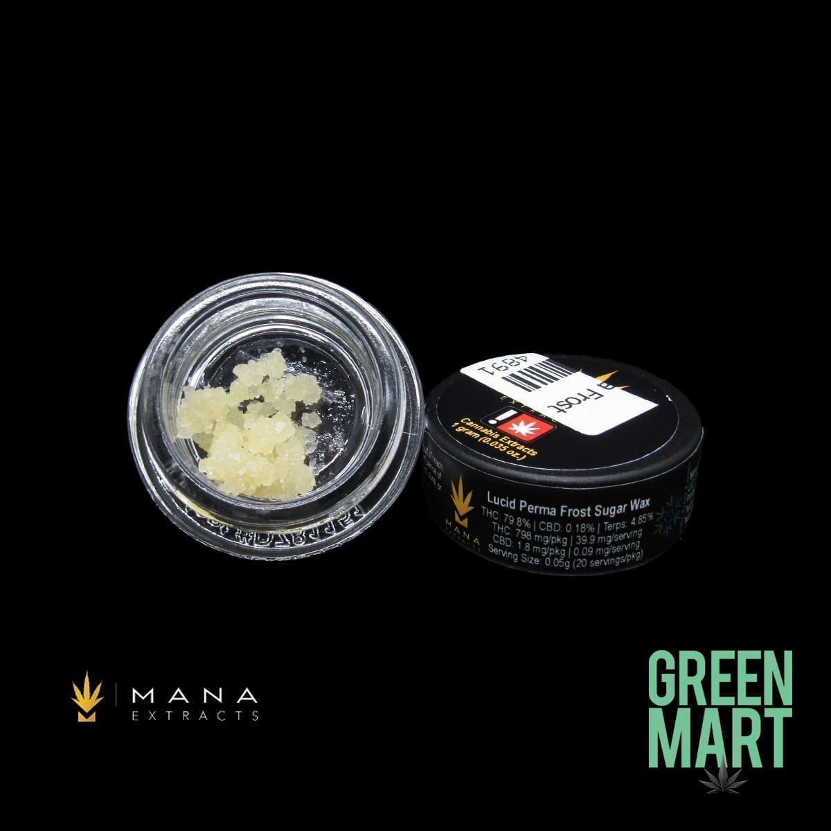 Mana Extracts - Lucid Perma Frost Sugar Wax