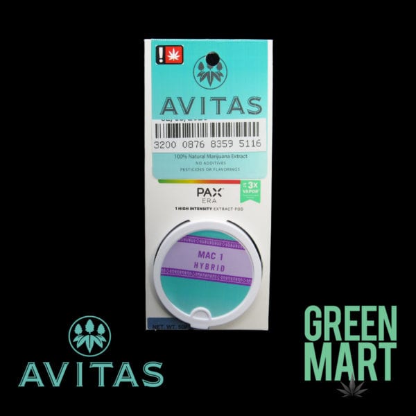 Avitas Pax Pod - Mac 1 Front