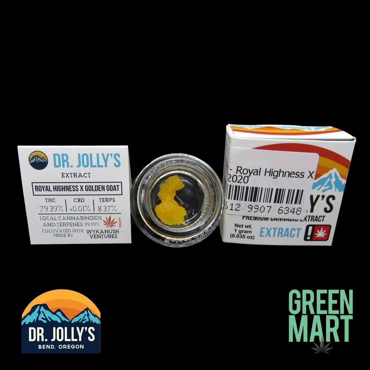 Dr. Jolly's Extracts - Royal Highness x Golden Goat Front