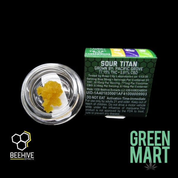 Beehive Extracts - Sour Titan Back