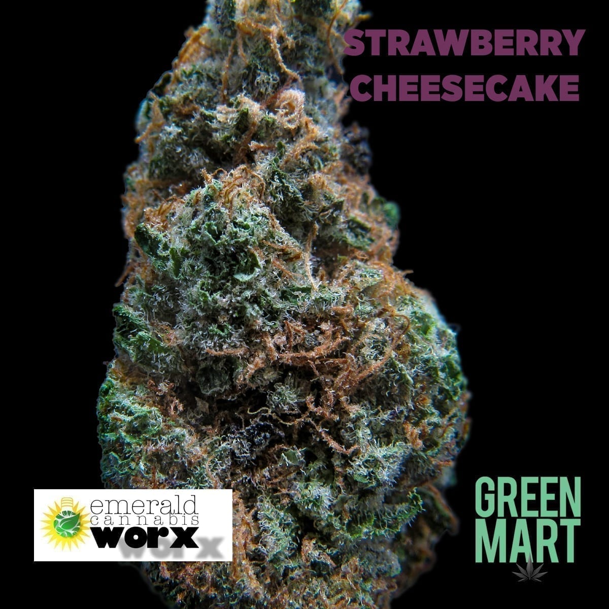Strawberry Cheesecake by Emerald Cannabis Worx