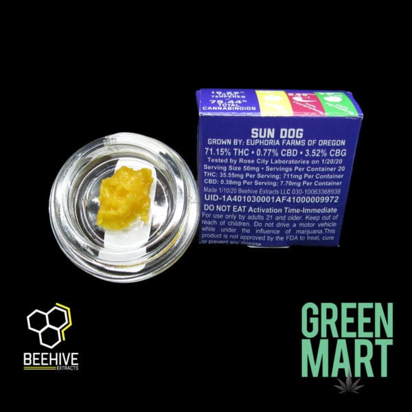 Beehive Extracts - Sun Dog Back