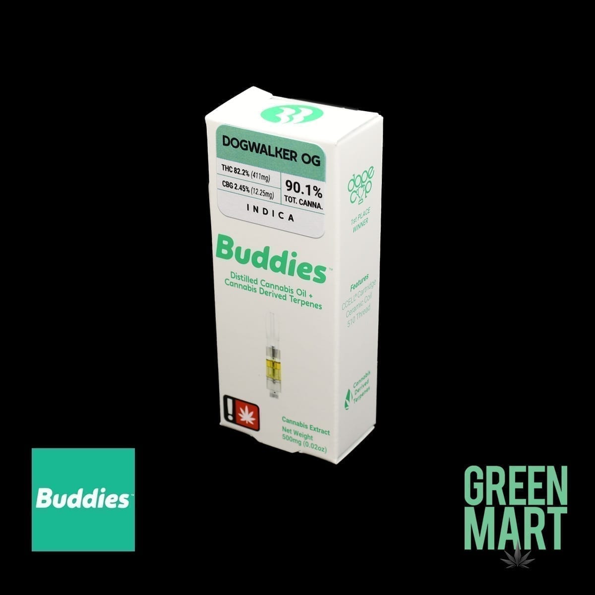Buddies Brand Cartridges - Dogwalker OG Half G