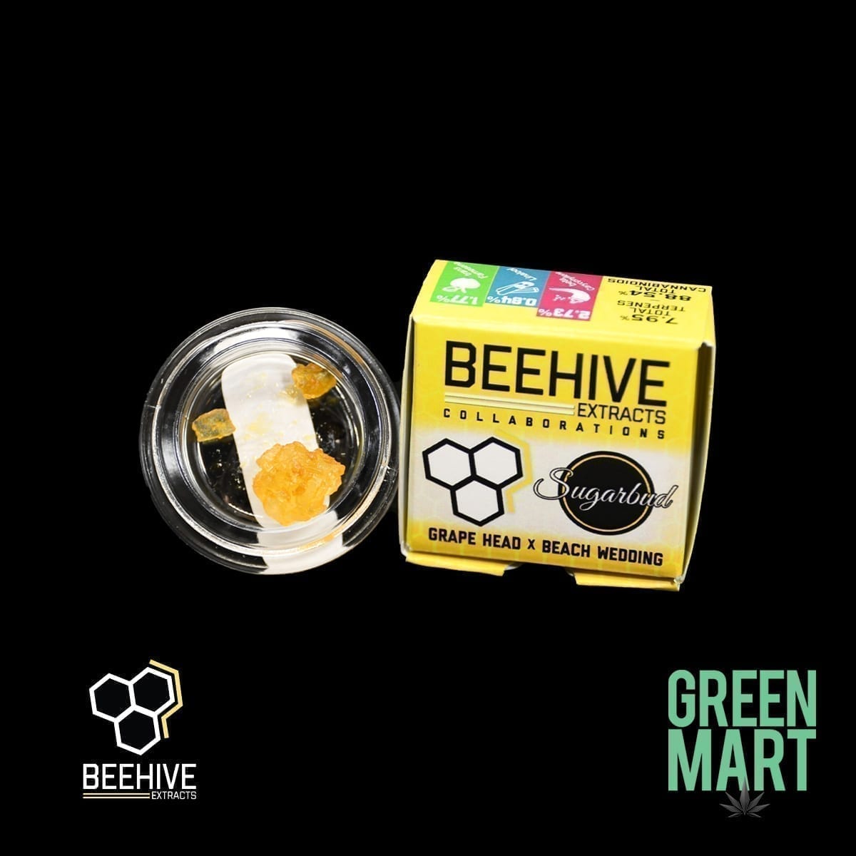 Beehive Extracts - Grape Head x Beach Wedding Diamonds Front
