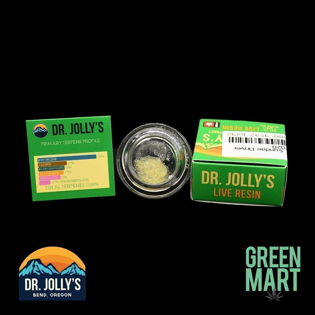 Dr. Jolly's Extracts - Sundae Driver Live Resin Terps