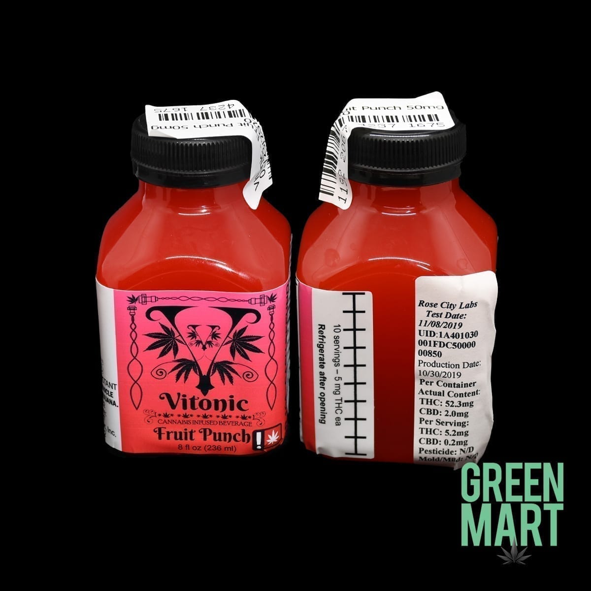 Vitonic Fruit Punch Front and Dose