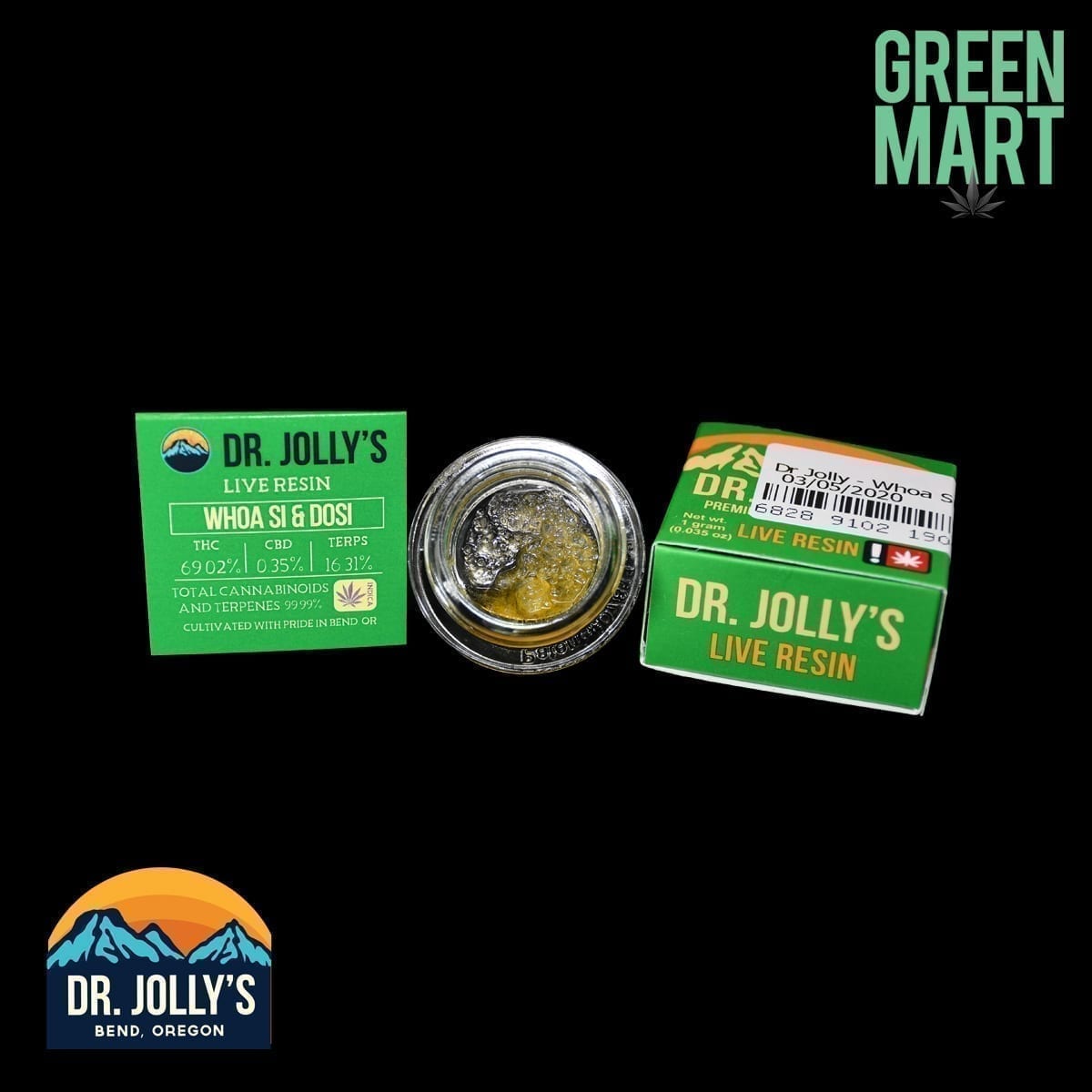 Dr. Jolly's Extracts - Whoa Si and Dosi Front