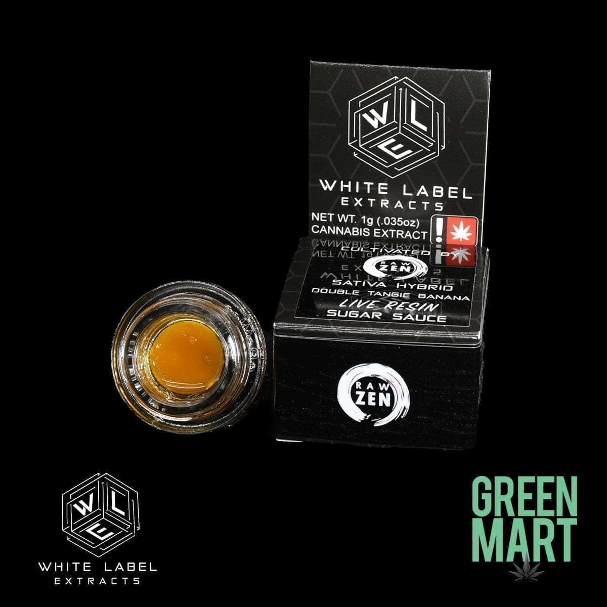 White Label Extracts - Double Tangie Banana Live Resin Sugar Sauce ...