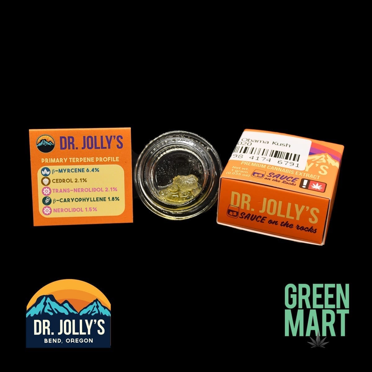 Dr. Jolly's Extracts - Obama Kush Terps