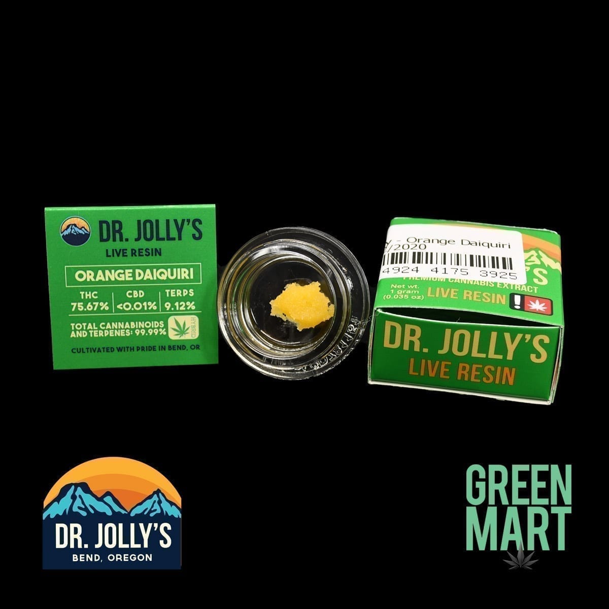 Dr. Jolly's Extracts - Orange Daiquiri Front