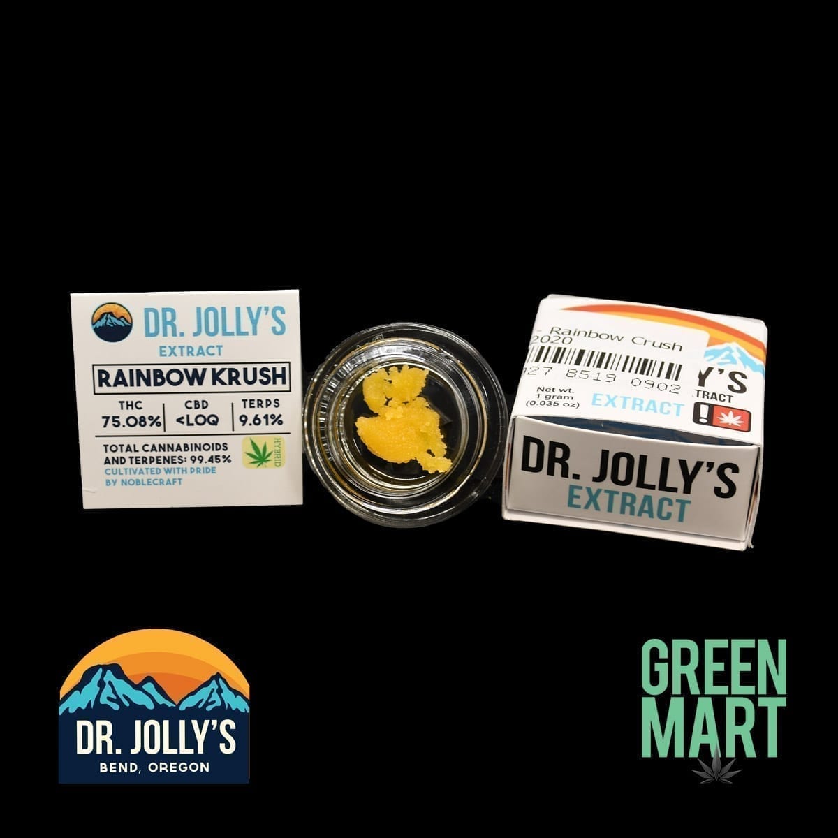 Dr. Jolly's Extracts - Rainbow Krush Front