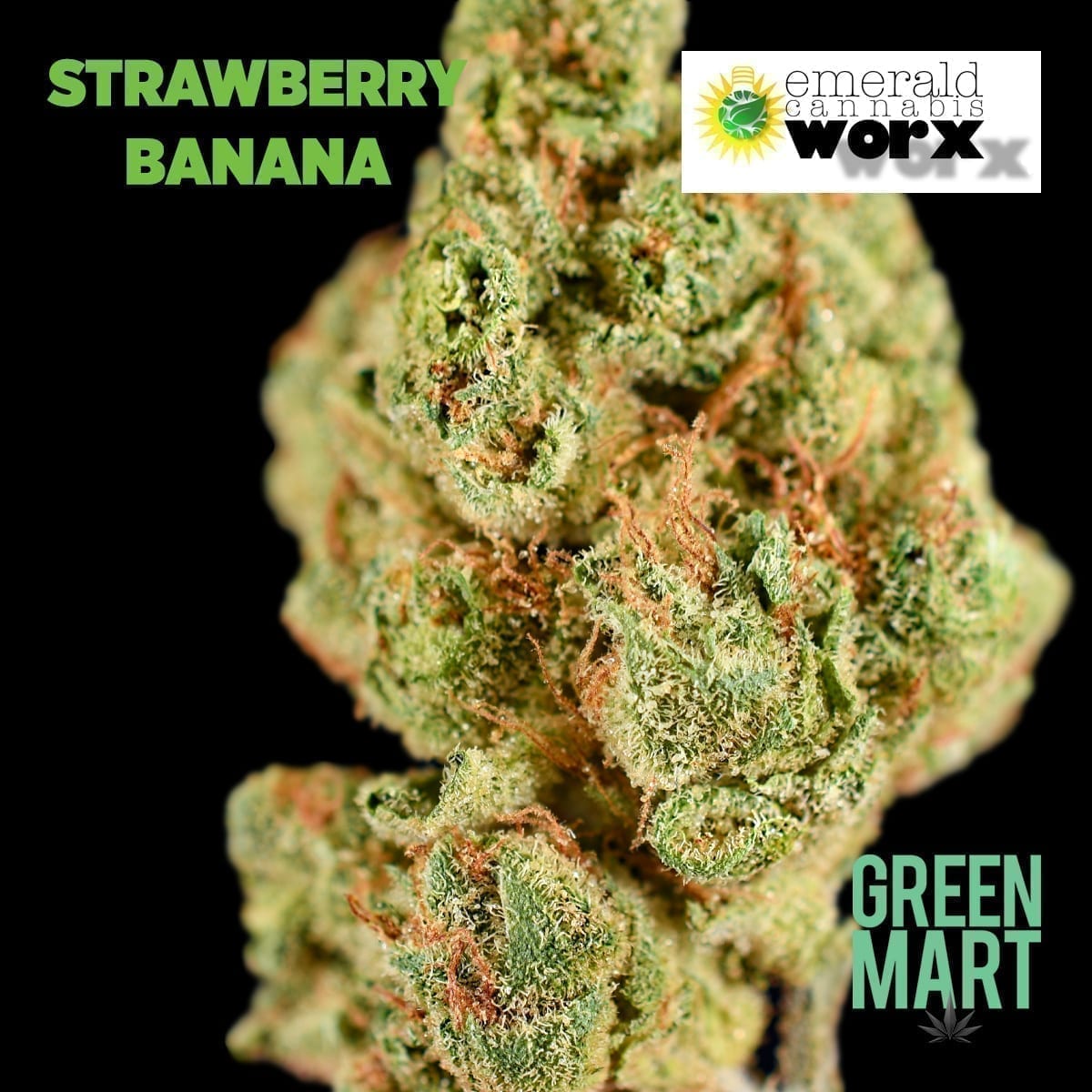 Strawberry Banana by Emerald Cannabis Worx