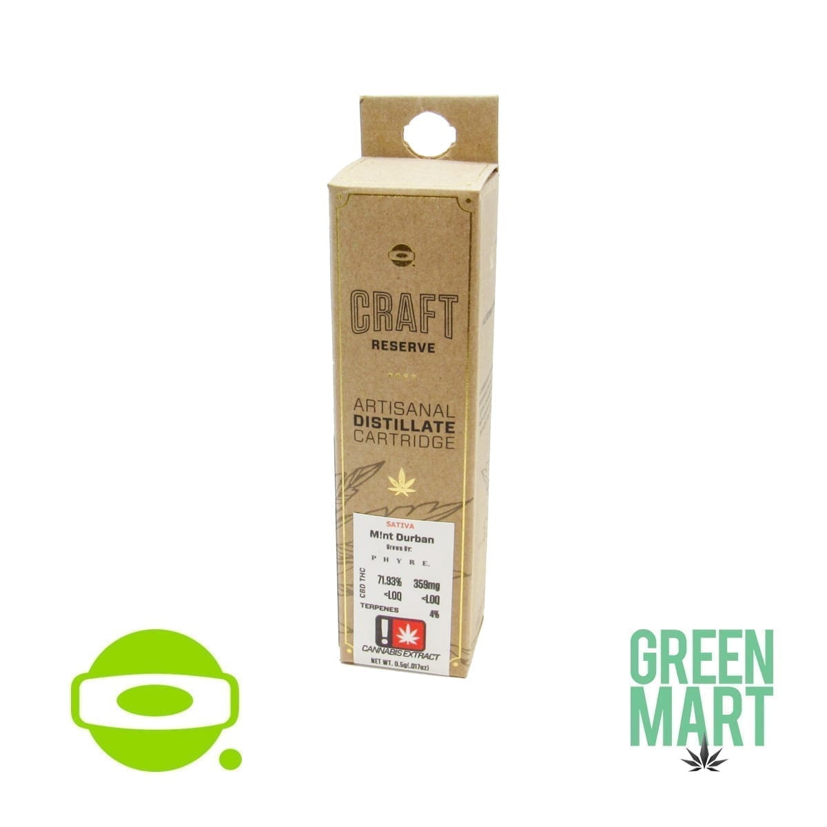 O Pen Craft Reserve Cartridge Mint Durban Green Mart Beaverton