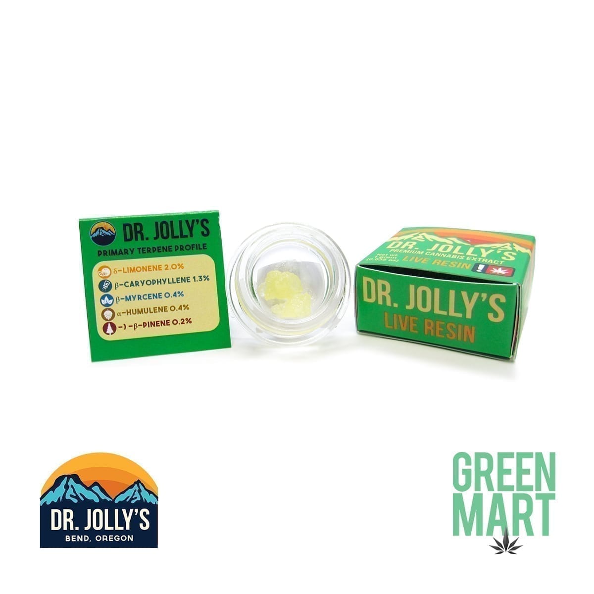 Dr. Jolly's Extracts - Mendo Purps Live Resin Terps