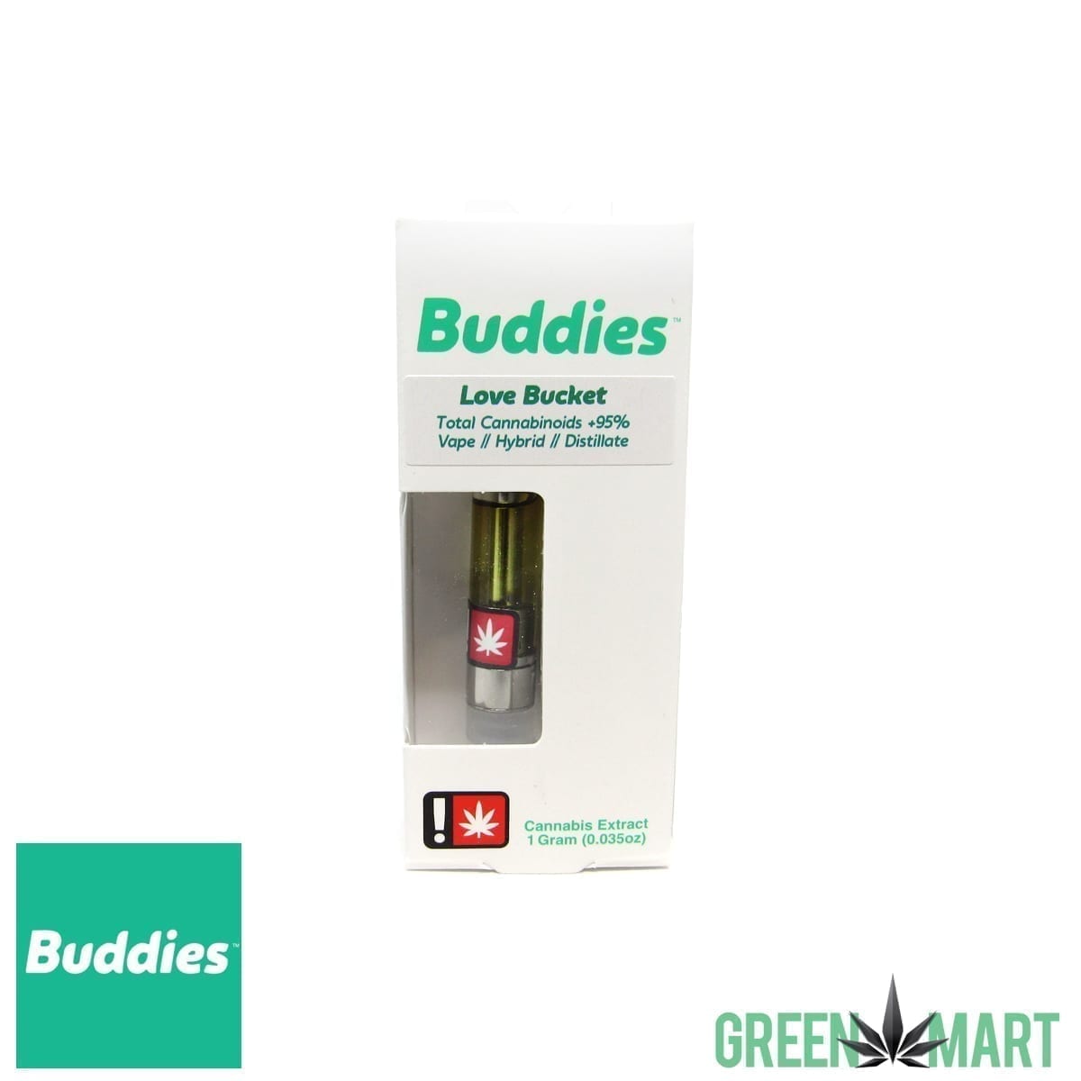 Buddies Brand Disposable Vape - *CBD* Love Bucket
