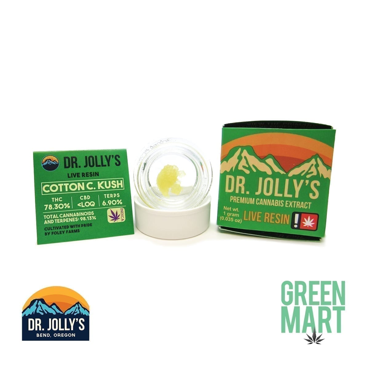 Dr. Jolly's Extracts - Cotton Candy Kush Live Resin