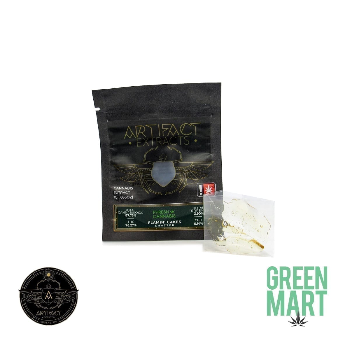 Artifact Extracts - Flamin' Cakes Shatter