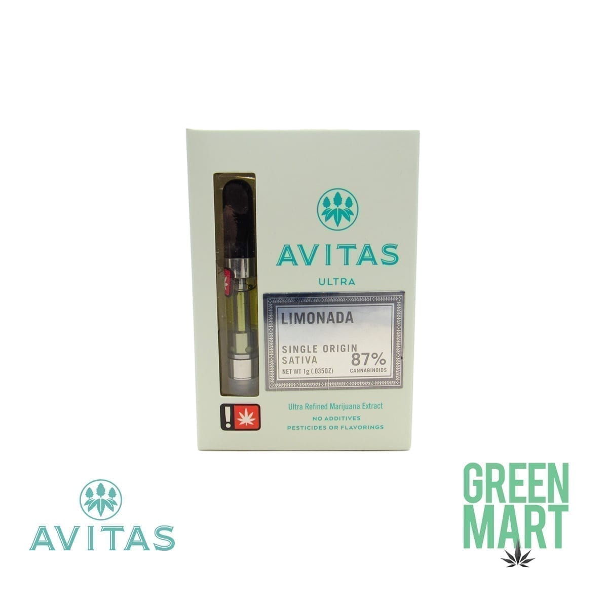 Avitas Ultra Distillate Cartridge - Limonada
