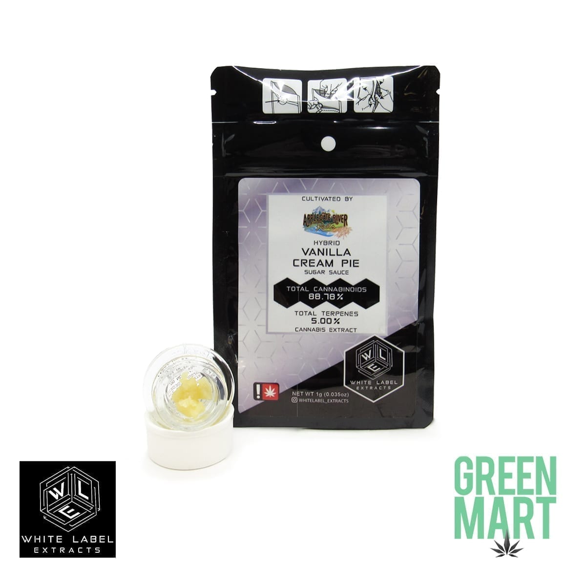 White Label Extracts - Vanilla Cream Pie Sugar Sauce