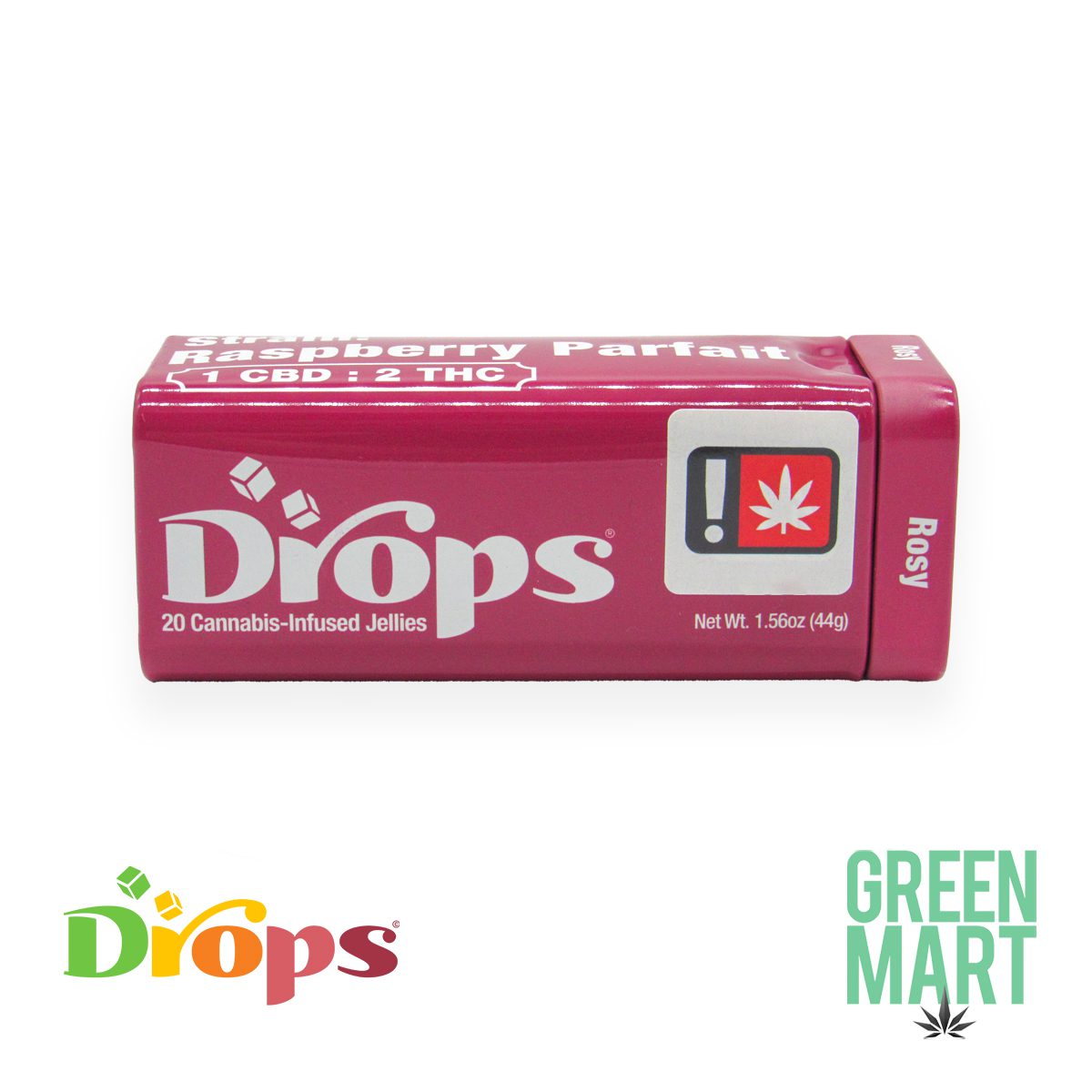 DROPS 100mg Edible Raspberry