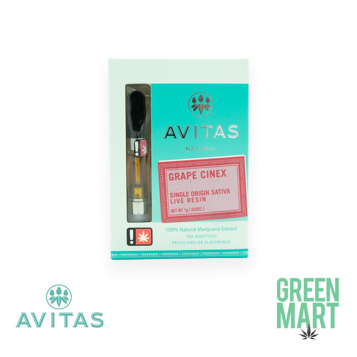 Avitas Cartridges Grape Ciinex Live Resin