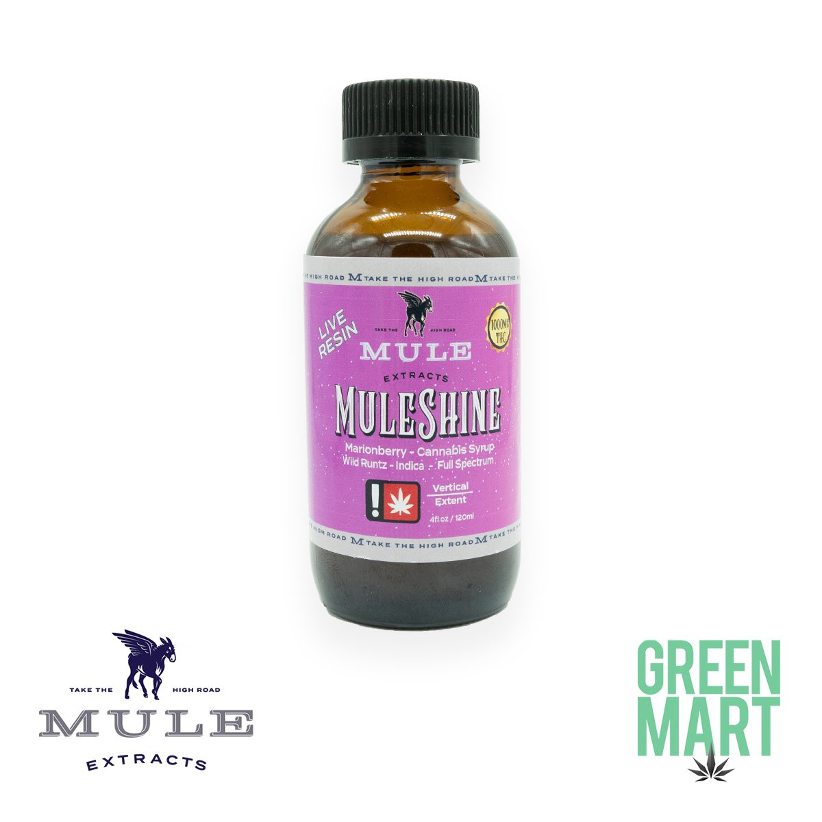 Mule Extracts Tincture Marionberry 1000mg