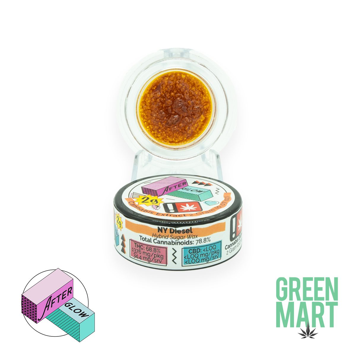 Afterglow Extracts Dabs NY Diesel Sugar Wax