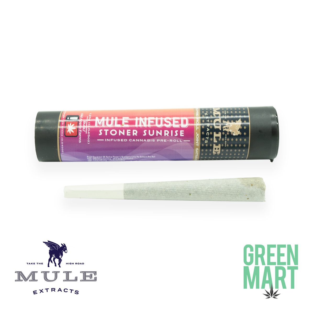 Mule Extracts Infused Pre-roll Stoner Sunrise