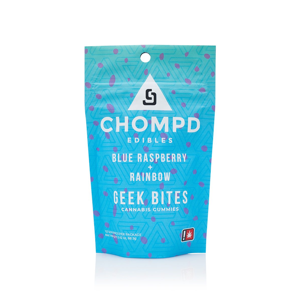 CHOMPD Edibles Rainbow Geek Bites