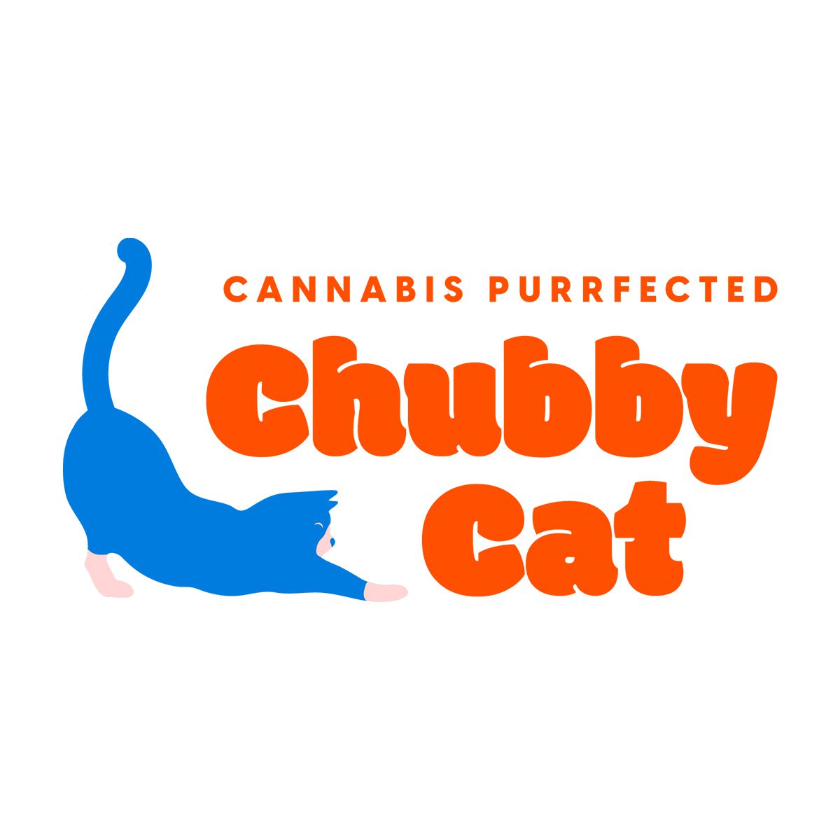 Chubby Cat Cannabis Logo